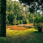 Lago Bambuí no Parque Bambuí em Campos do Jordão