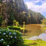 Lago Bambuí no Parque Bambuí em Campos do Jordão