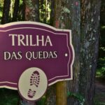 Trilha das Quedas no Parque Bambuí em Campos do Jordão