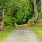 Entrada do Chalé Bosque Bambuí no Parque Bambuí em Campos do Jordão