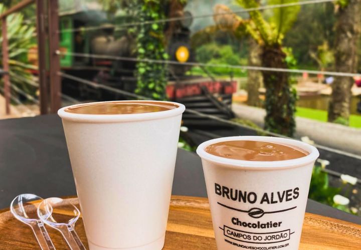 Ybá Bruno Alves Chocolatier no Parque Bambuí - Campos do Jordão
