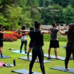 Aula Yoga - Parque Bambuí em Campos do Jordão